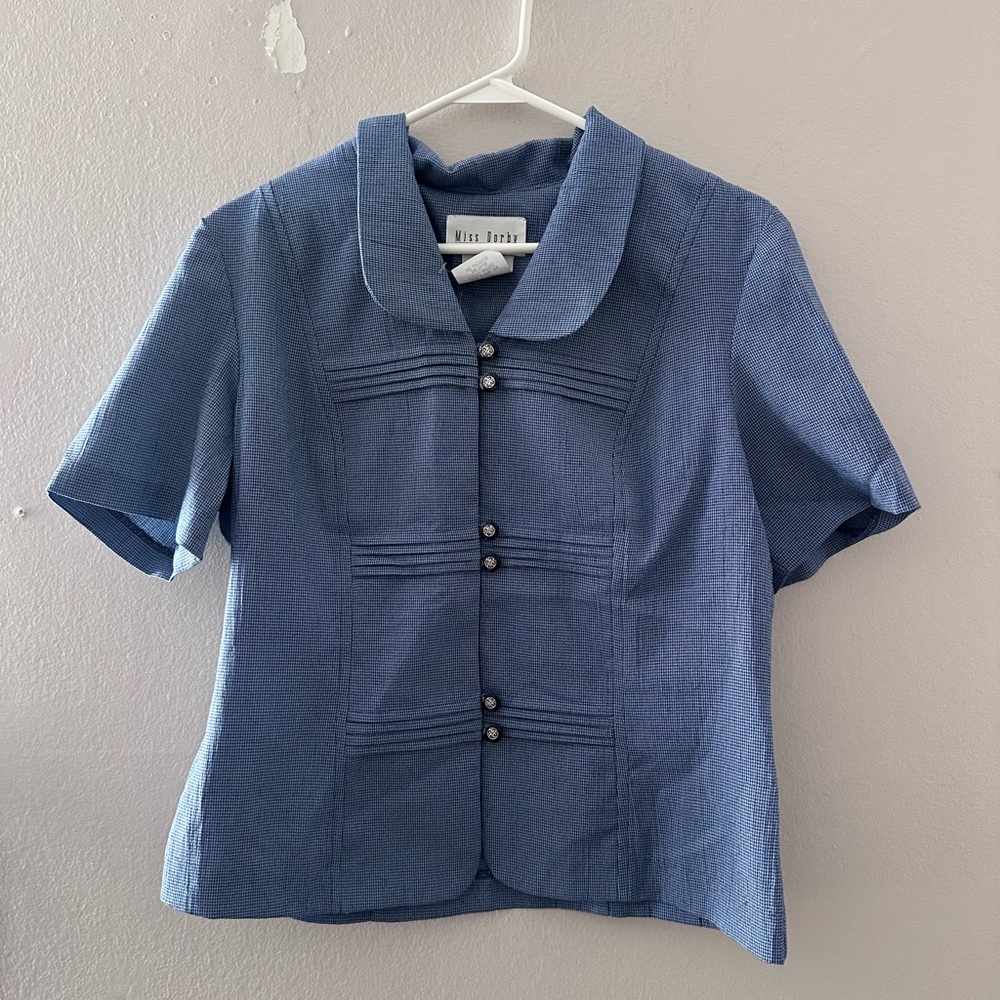 Vintage Button Up Blouse - Picture 1 of 7